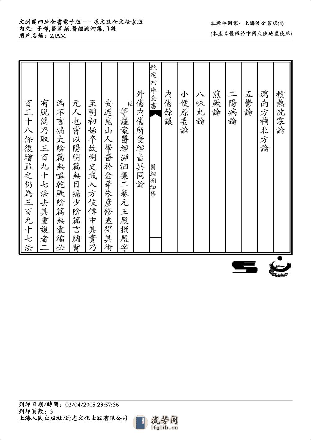 医经溯洄集 - 第3页预览图