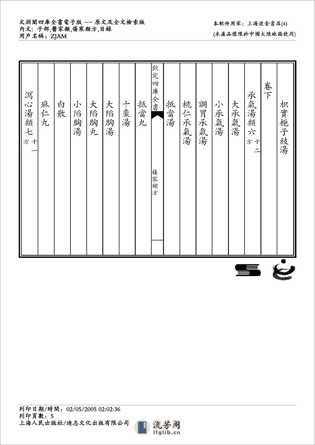 伤寒类方-徐灵胎 - 第5页预览图