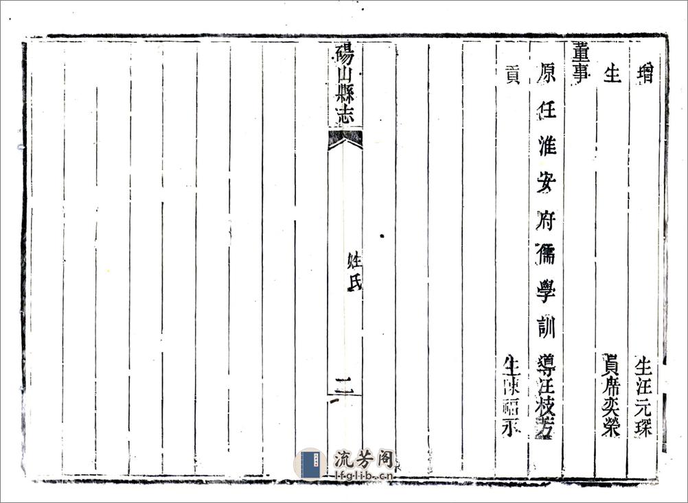 砀山县志（乾隆） - 第19页预览图