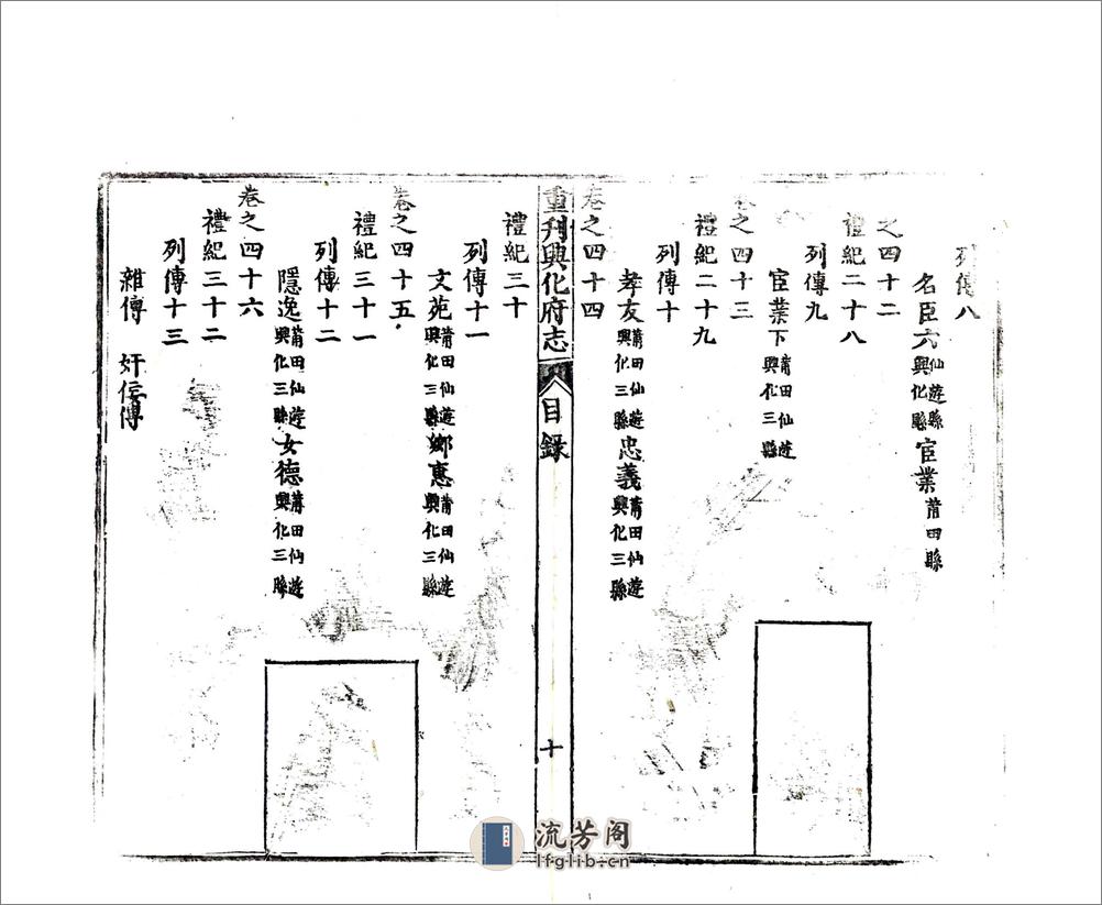 重刊兴化府志（弘治同治刻本） - 第19页预览图