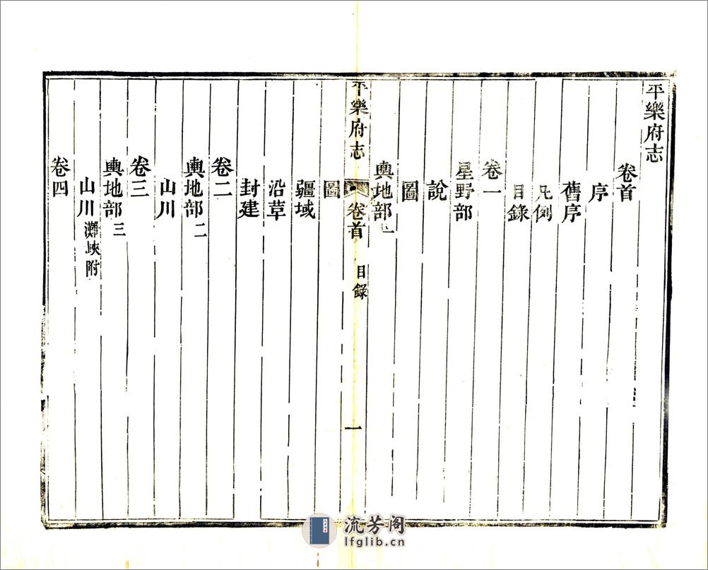 平乐府志（嘉庆） - 第13页预览图