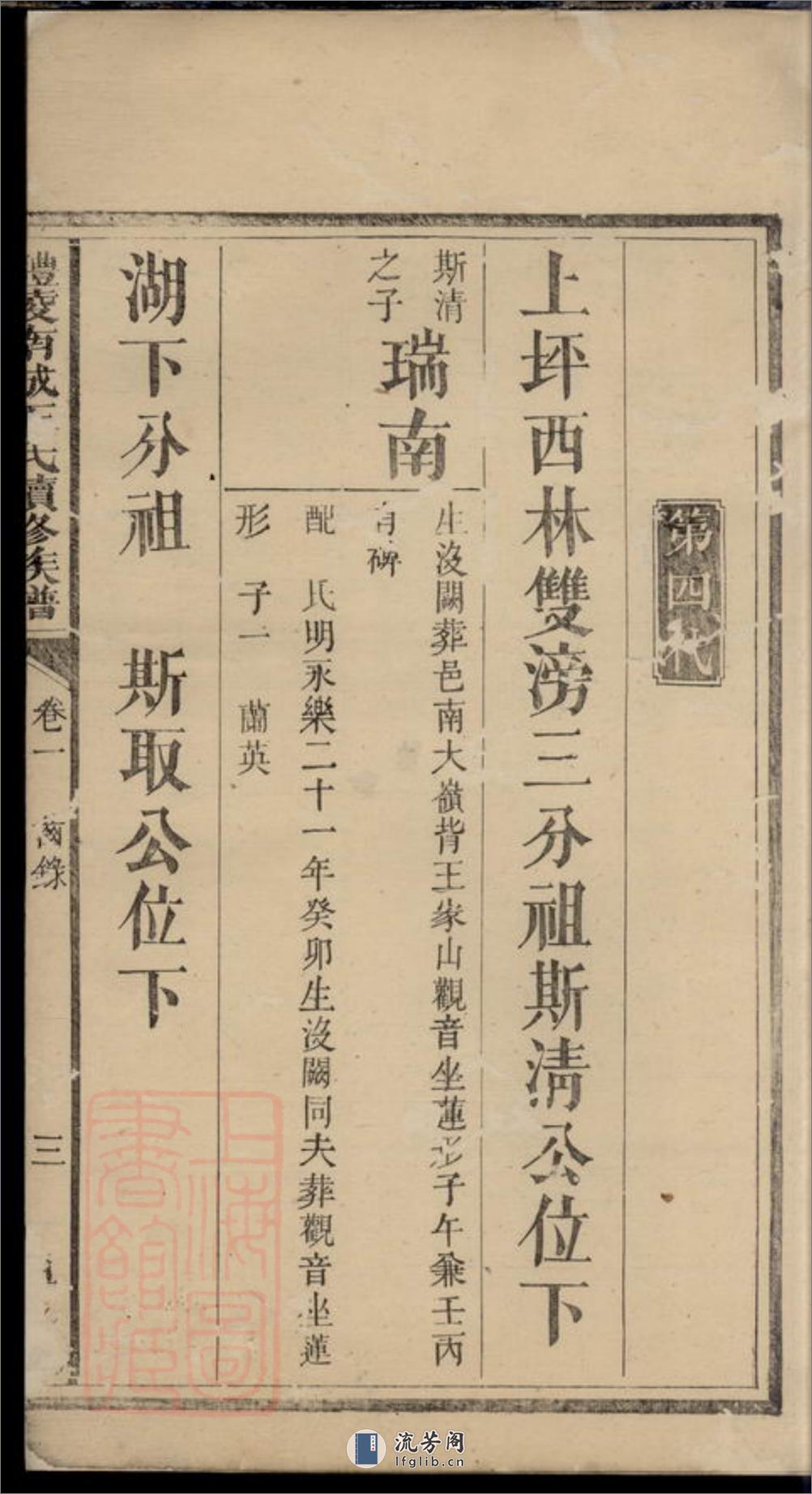 醴陵南城王氏续修族谱：二十一卷，首二卷 - 第6页预览图