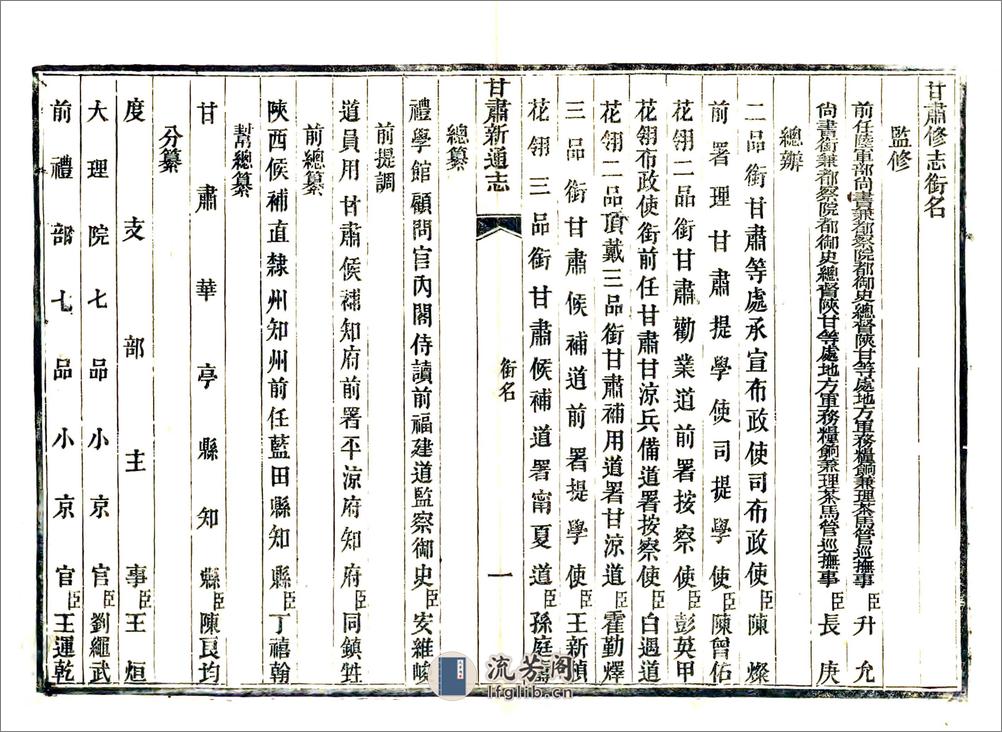 甘肃新通志（光绪）卷首 - 第6页预览图