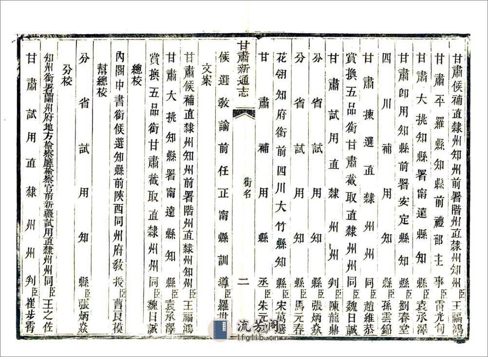 甘肃新通志（光绪）卷首 - 第7页预览图