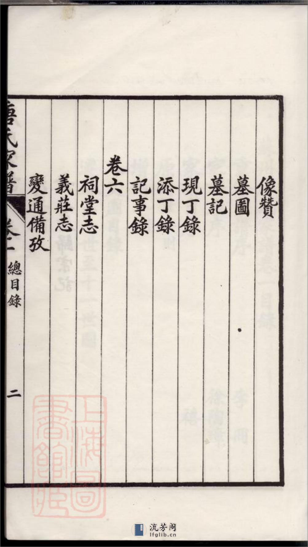 苏州唐氏家谱：六卷 - 第13页预览图