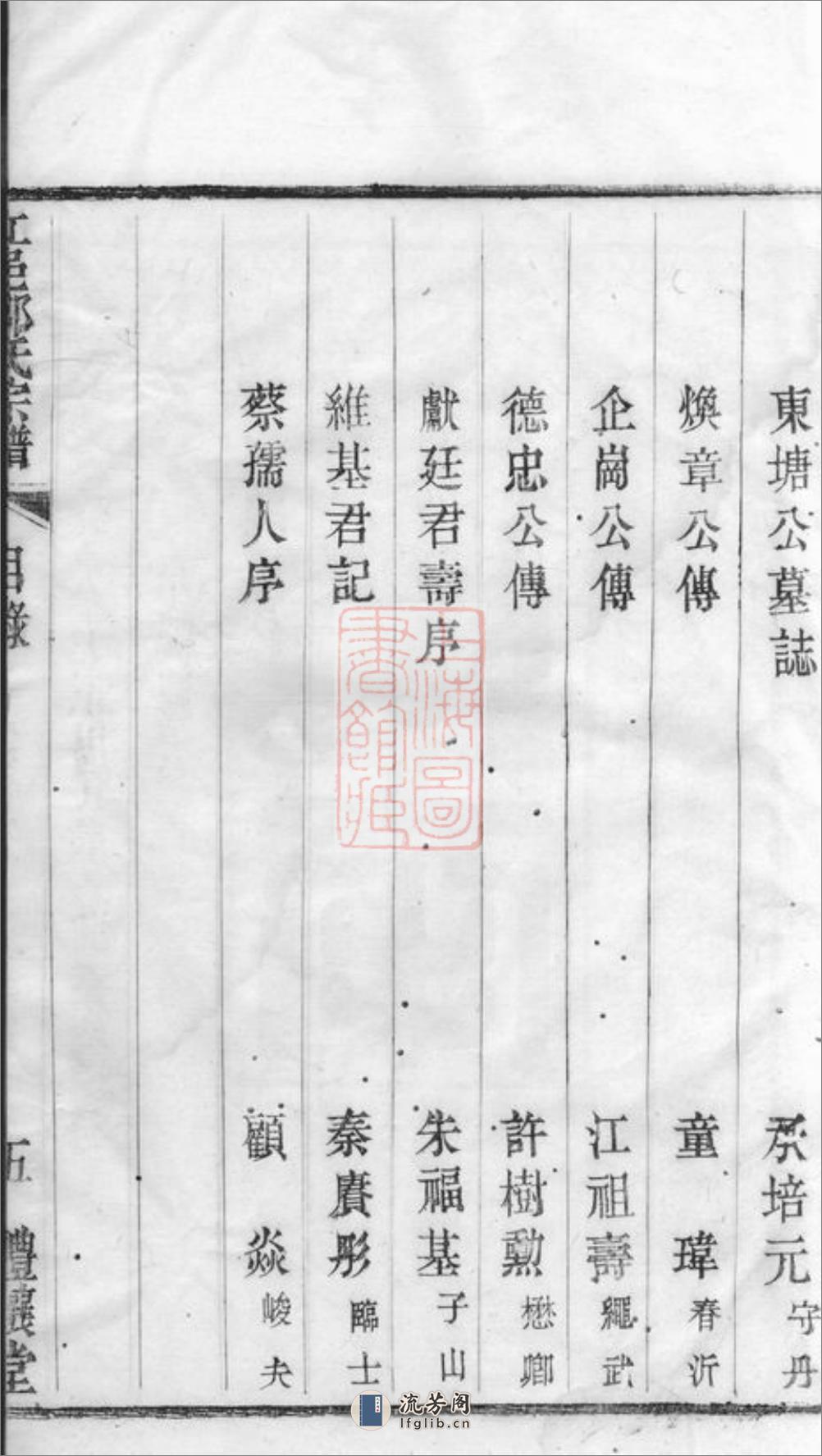 江邑邵氏宗谱：六卷，首一卷：[江阴] - 第20页预览图