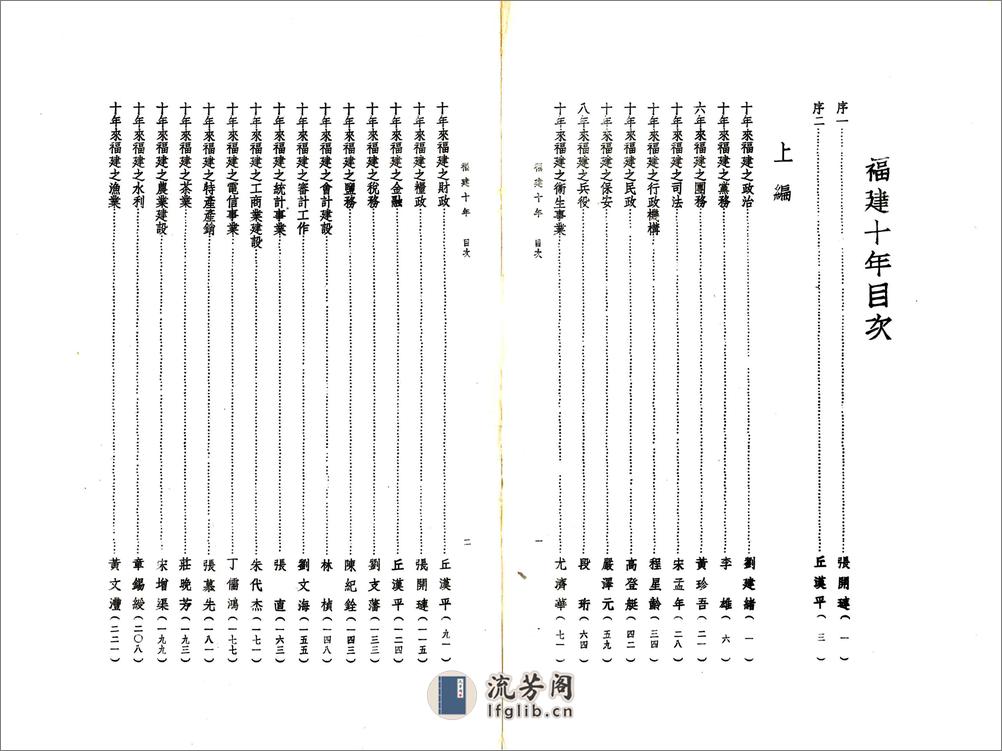 福建十年（民国） - 第3页预览图