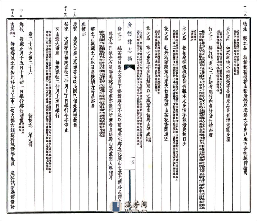 广德县志稿（民国） - 第18页预览图