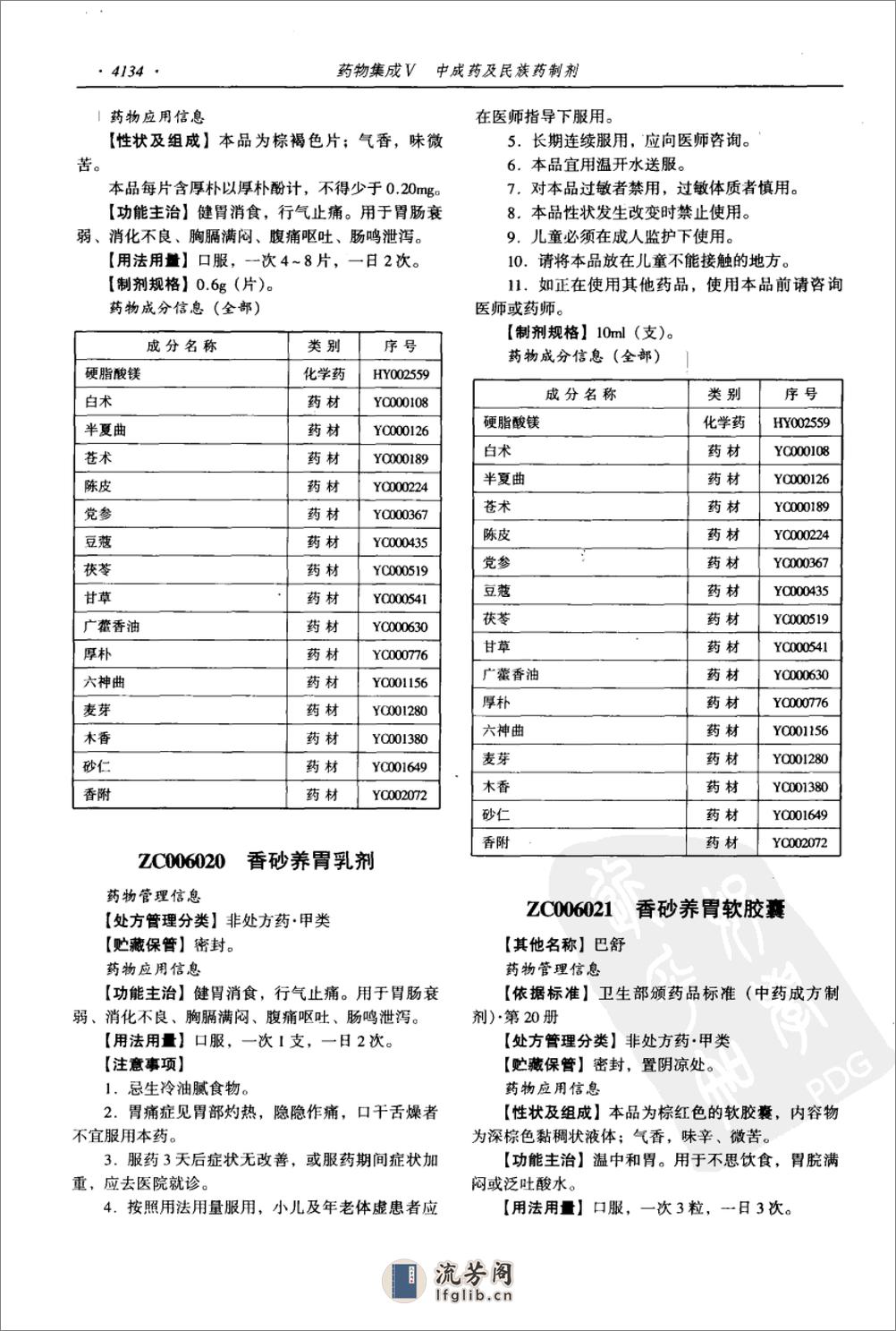 药物集成【V】中成药及民族药制剂 梁安鹏.李玉龙 - 第16页预览图