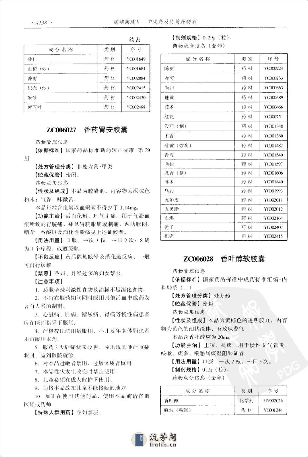 药物集成【V】中成药及民族药制剂 梁安鹏.李玉龙 - 第20页预览图