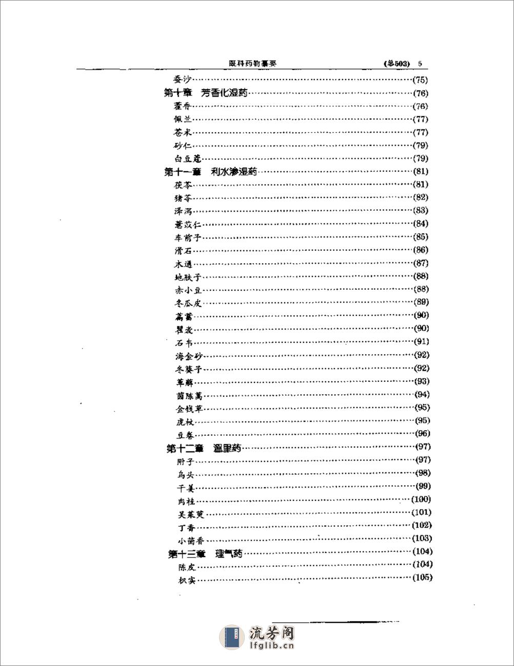 中医眼科全书  眼科药物纂要 - 第5页预览图