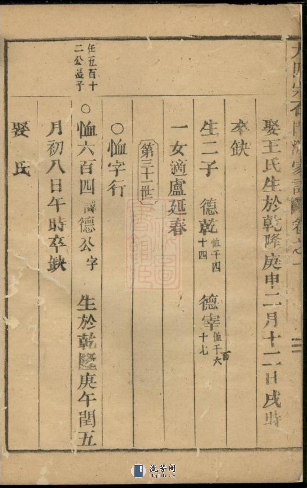 石门张氏重修家谱：[缙云] - 第5页预览图
