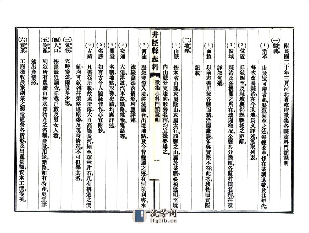 井陉县志料（光绪） - 第13页预览图