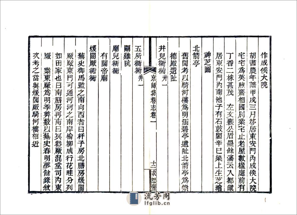 京师坊巷志（民国） - 第19页预览图