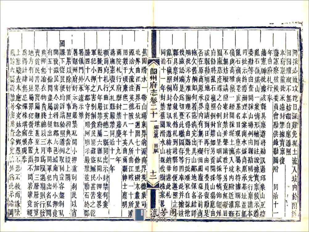 韶州府志（同治）卷21-40 - 第13页预览图