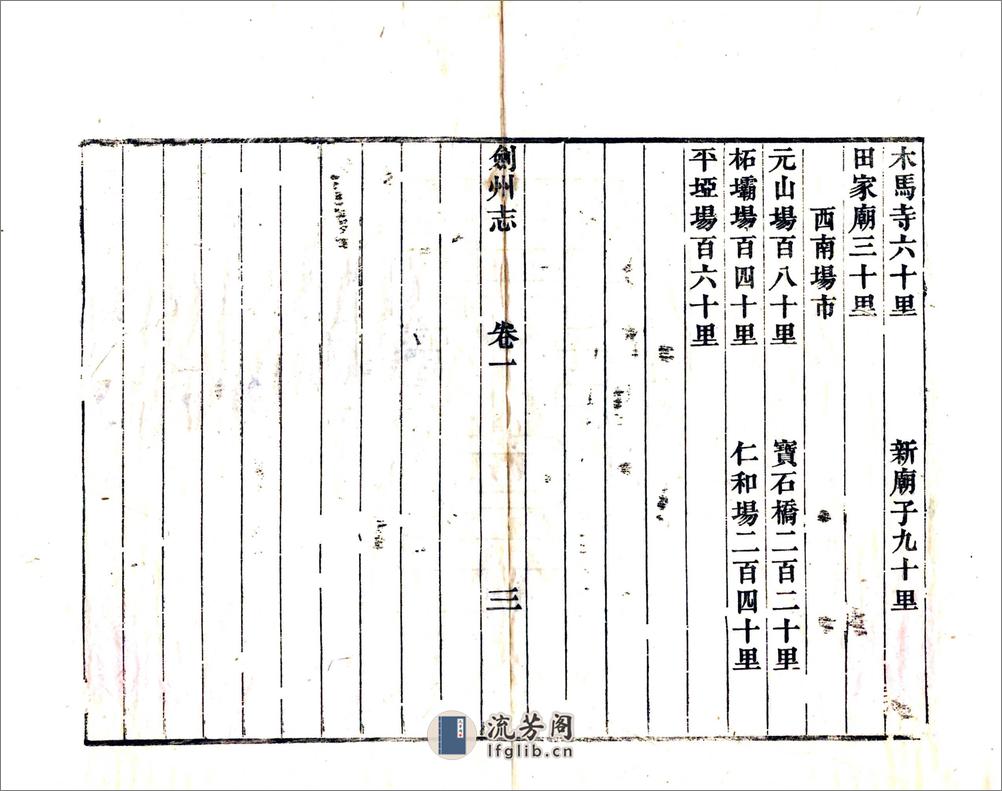 剑州志（同治） - 第20页预览图