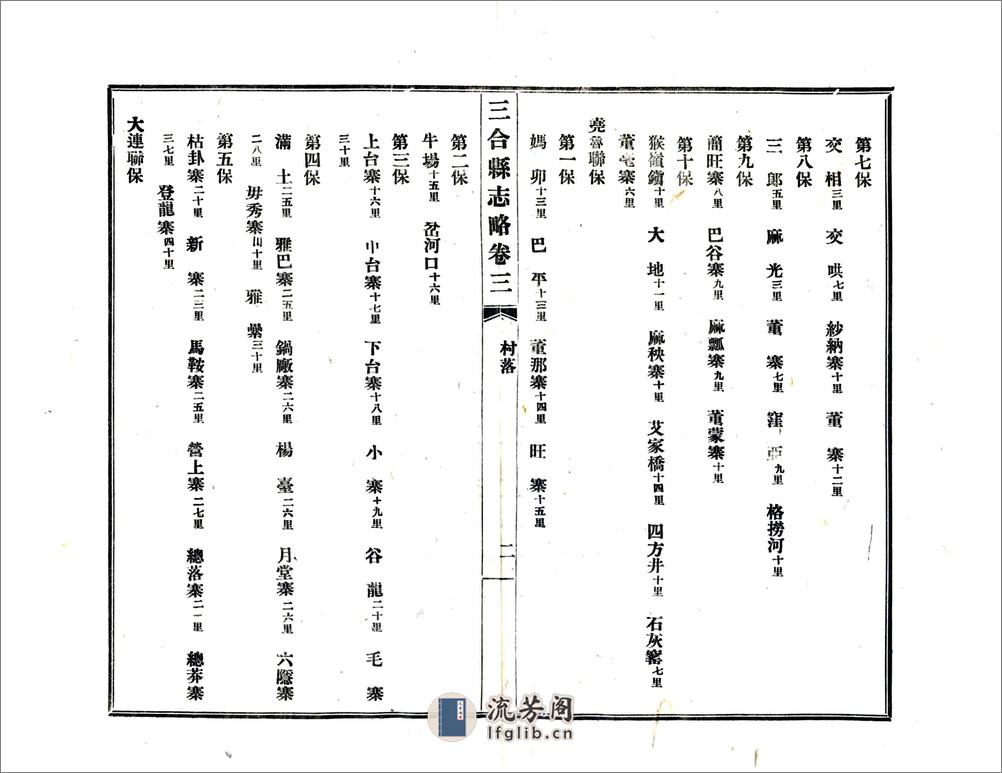 三合县志略（民国） - 第18页预览图