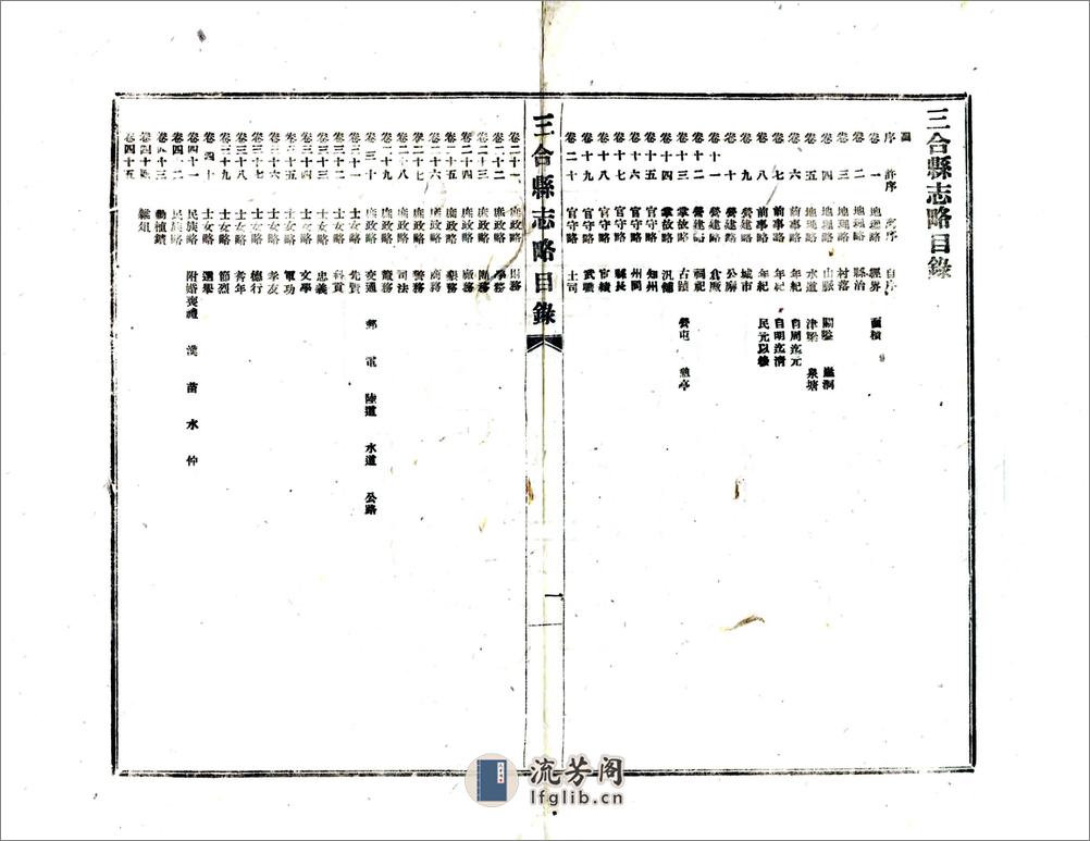 三合县志略（民国） - 第2页预览图