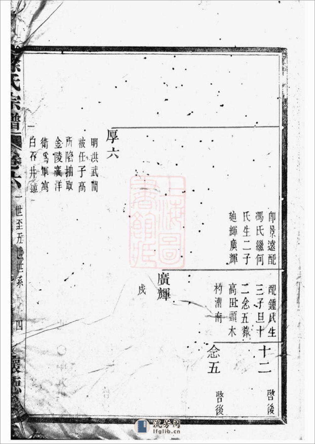 孝义徐氏宗谱：[馀姚] - 第8页预览图