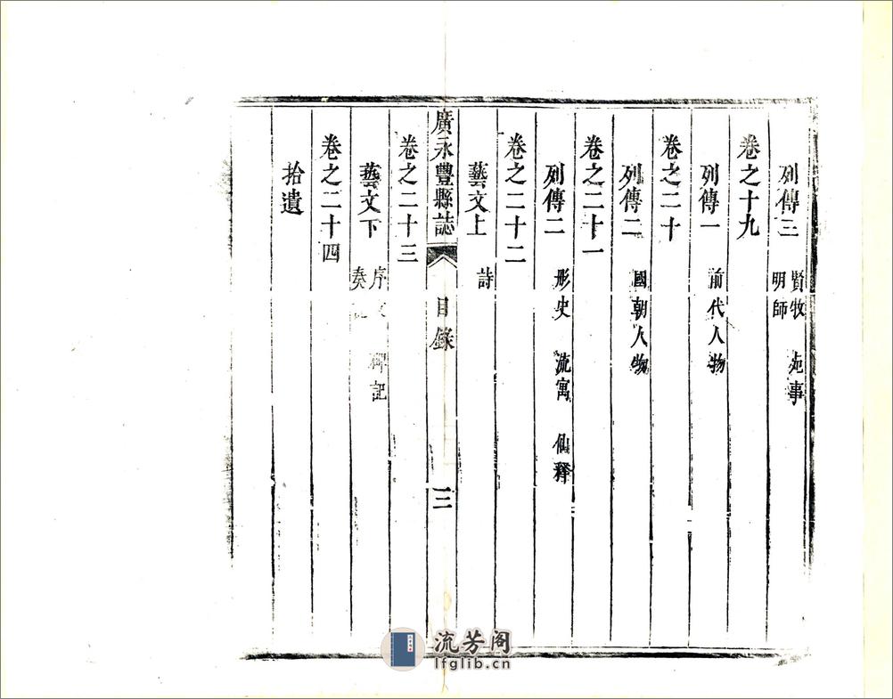 广永丰县志（康熙） - 第20页预览图