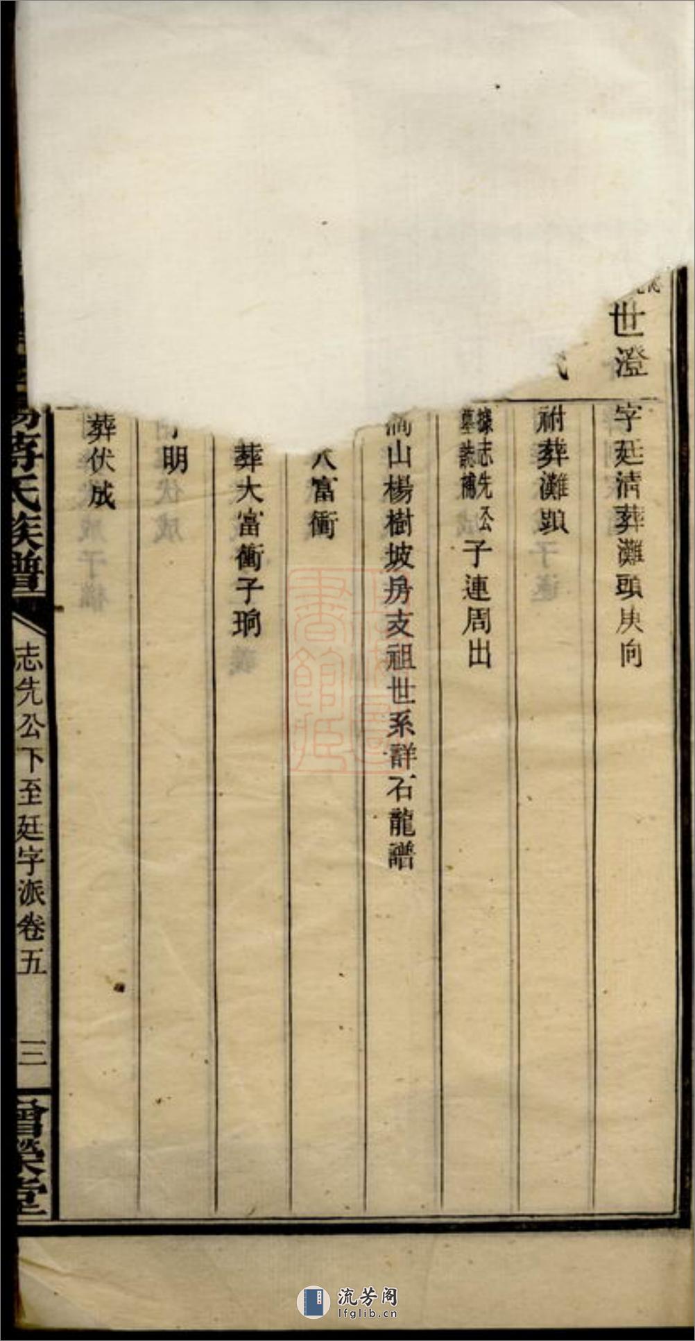 湘乡西阳蒋氏族谱：十卷 - 第13页预览图