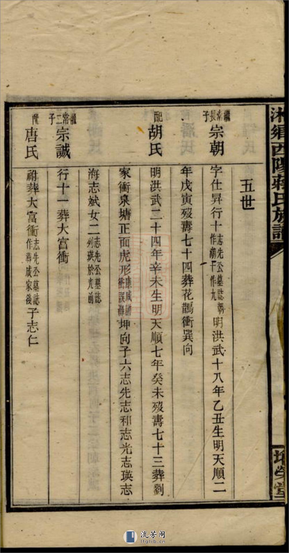 湘乡西阳蒋氏族谱：十卷 - 第6页预览图