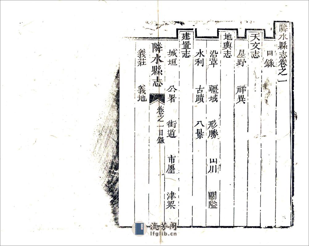 邻水县志（道光） - 第8页预览图