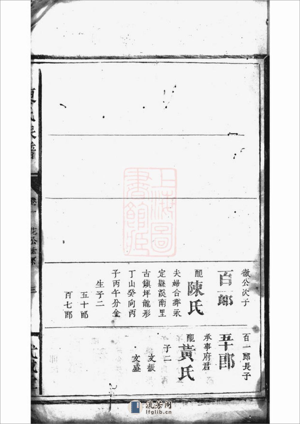 廖氏族谱：[上杭] - 第6页预览图