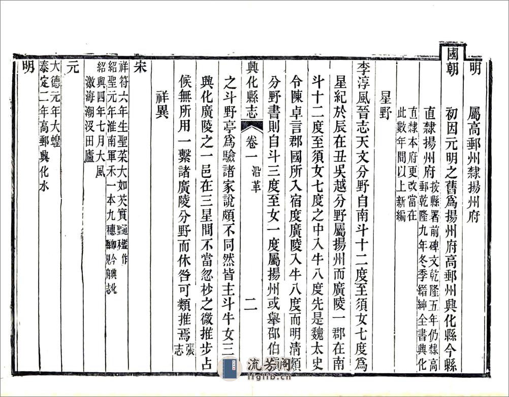 重修兴化县志（咸丰） - 第19页预览图