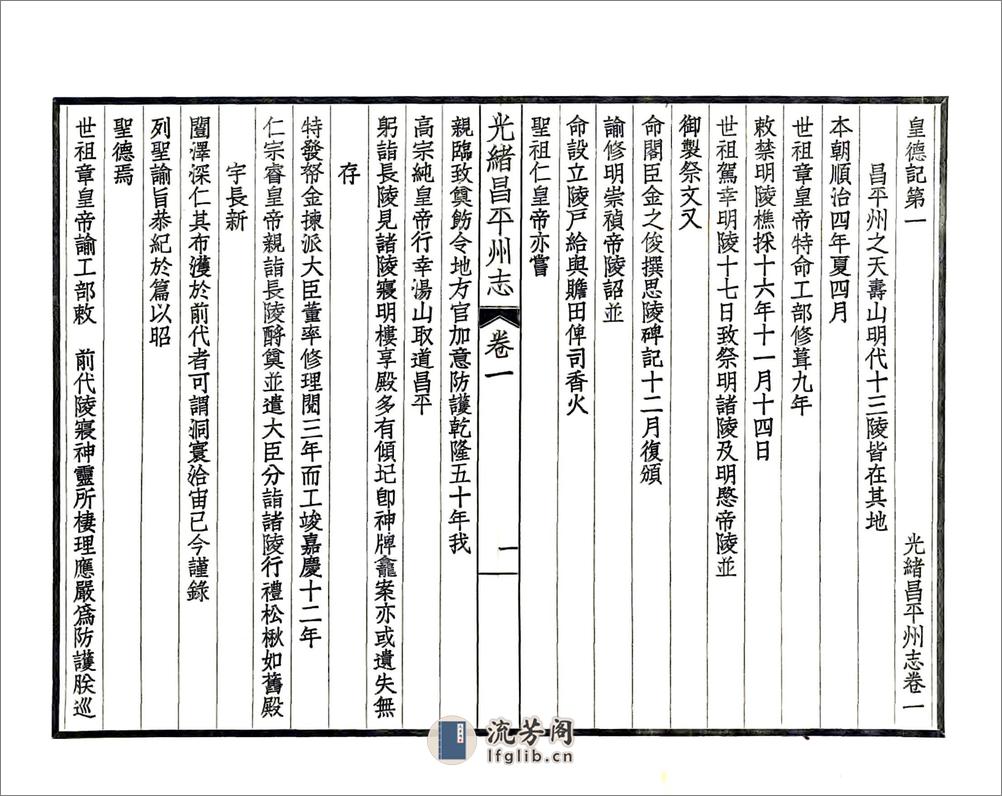 昌平州志（光绪民国铅印本） - 第12页预览图