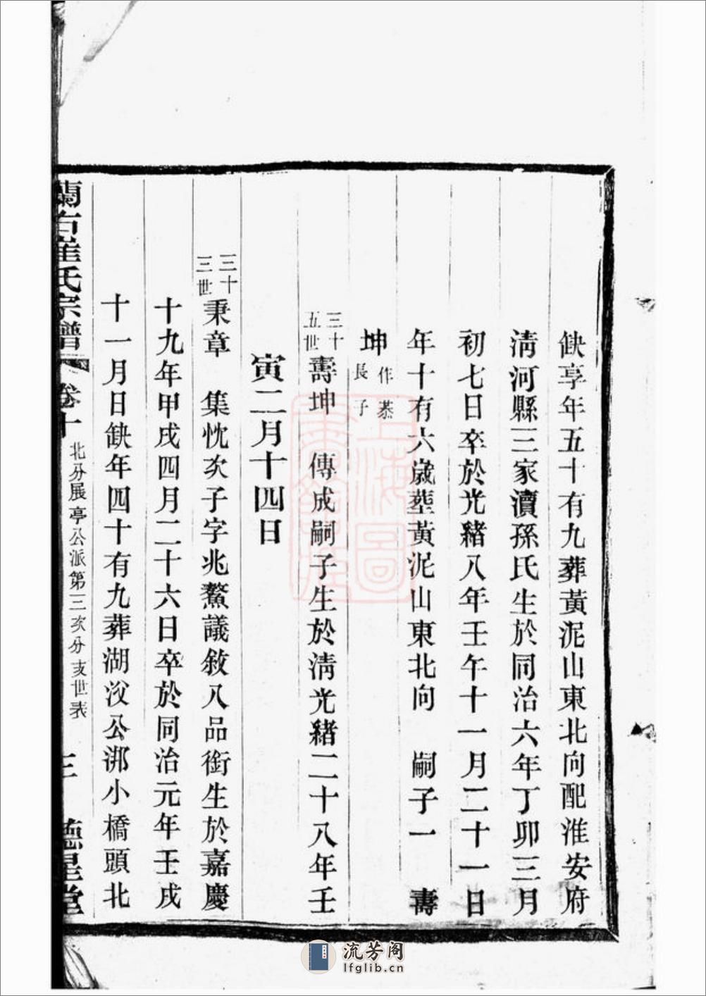 宜兴兰右崔氏宗谱 - 第8页预览图