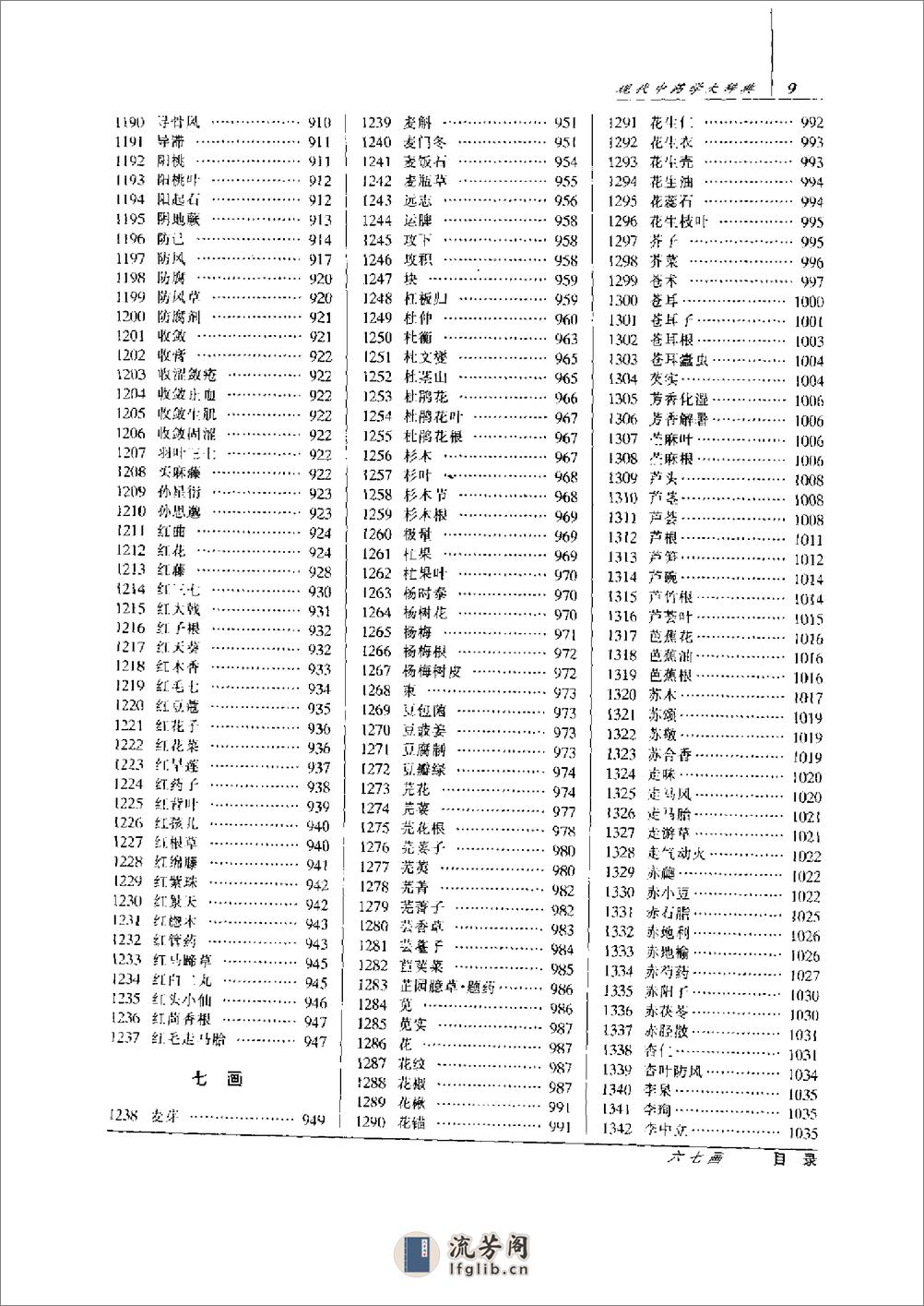 现代中药学大辞典 （上、下册）（宋立人  等编着） - 第19页预览图