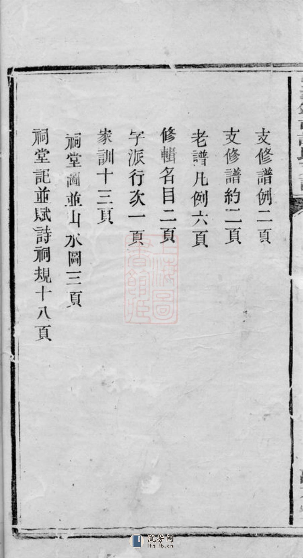 中湘锦市谭氏支谱：[湘潭] - 第4页预览图