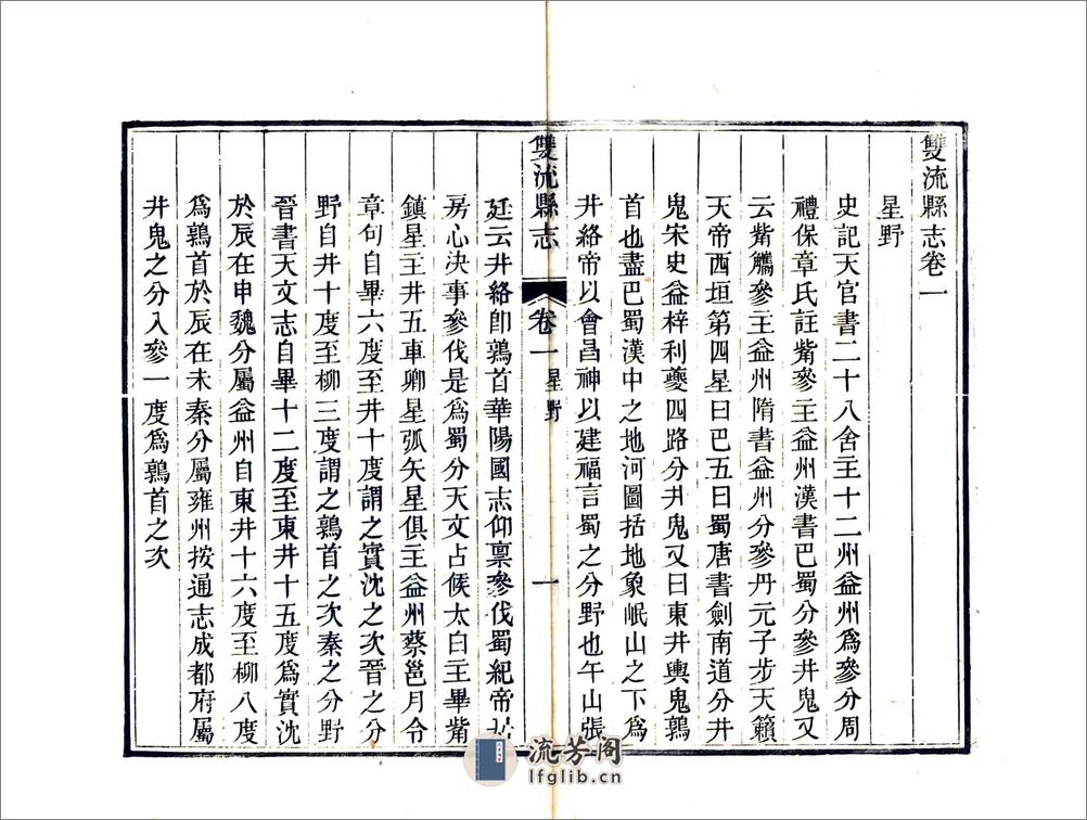 双流县志（嘉庆） - 第12页预览图