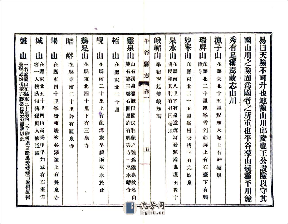 平谷县志（民国15年） - 第20页预览图