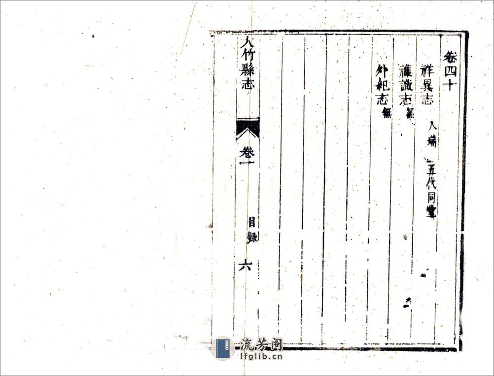 大竹县志（道光） - 第13页预览图