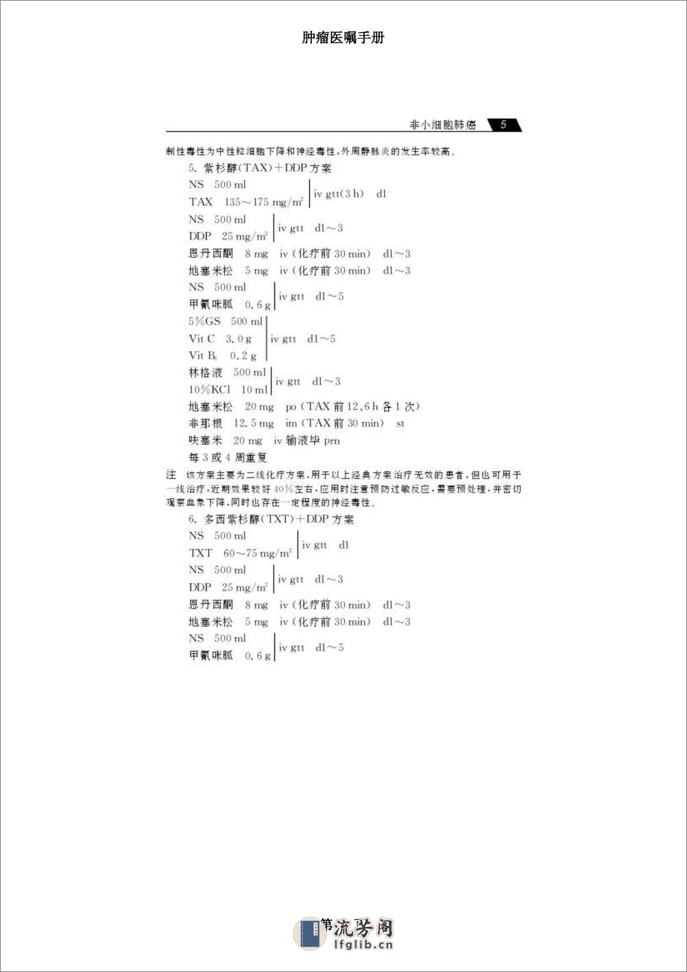 肿瘤医嘱手册 - 第4页预览图