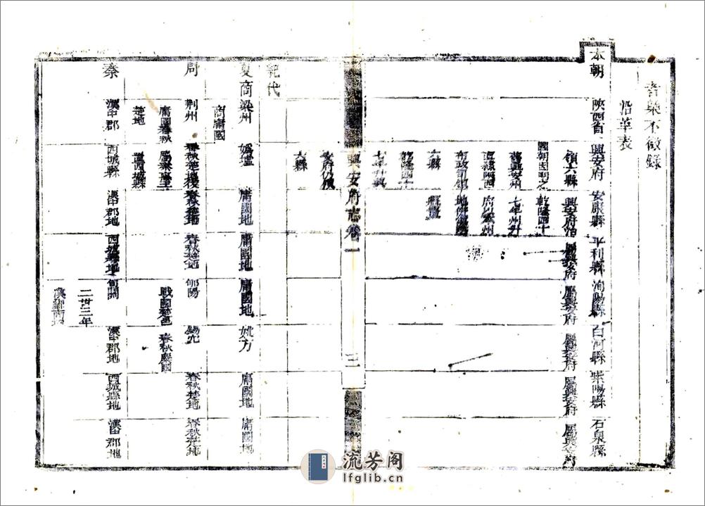 兴安府志（乾隆咸丰刻本） - 第14页预览图