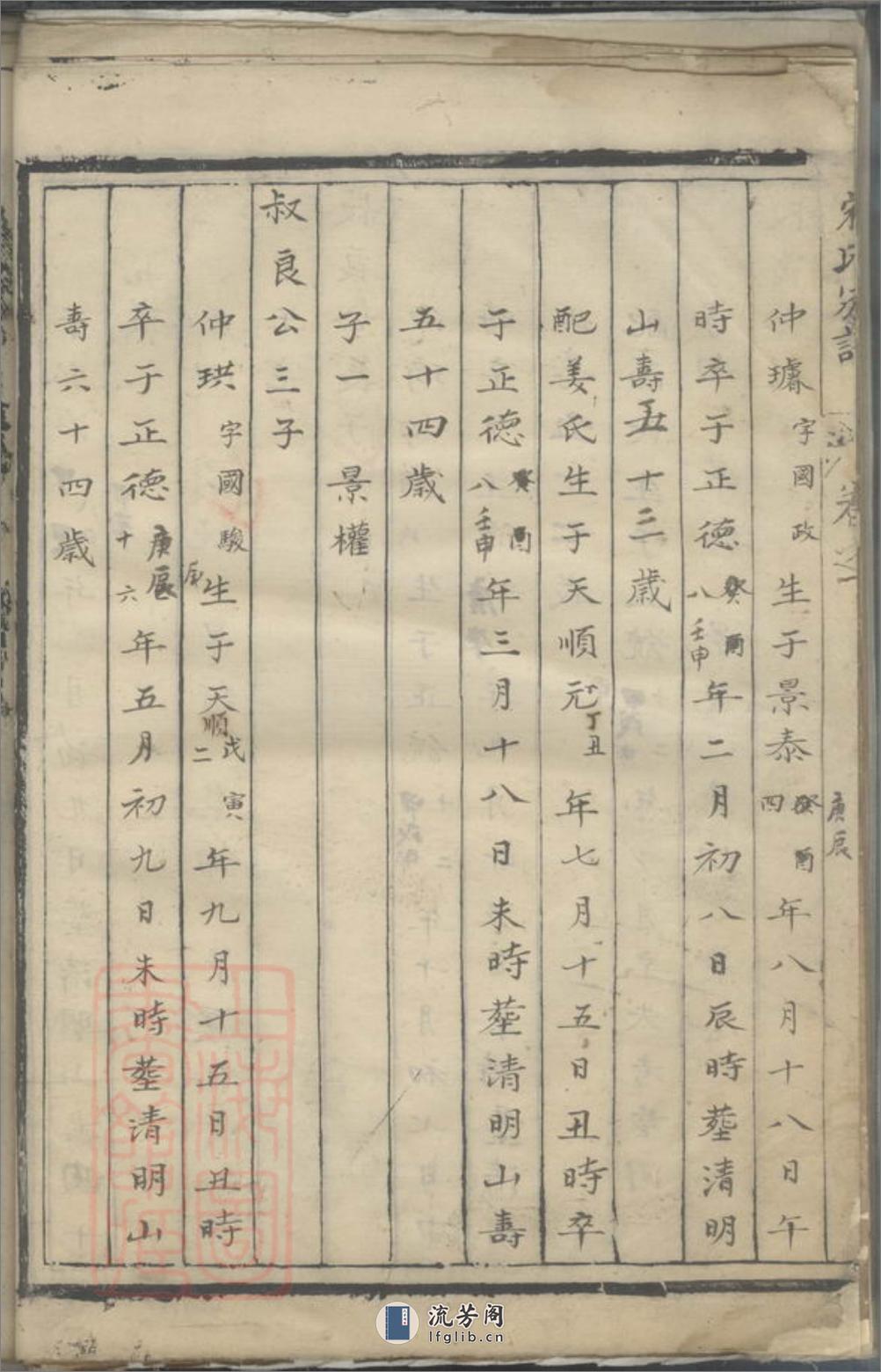 宋氏家谱 - 第19页预览图