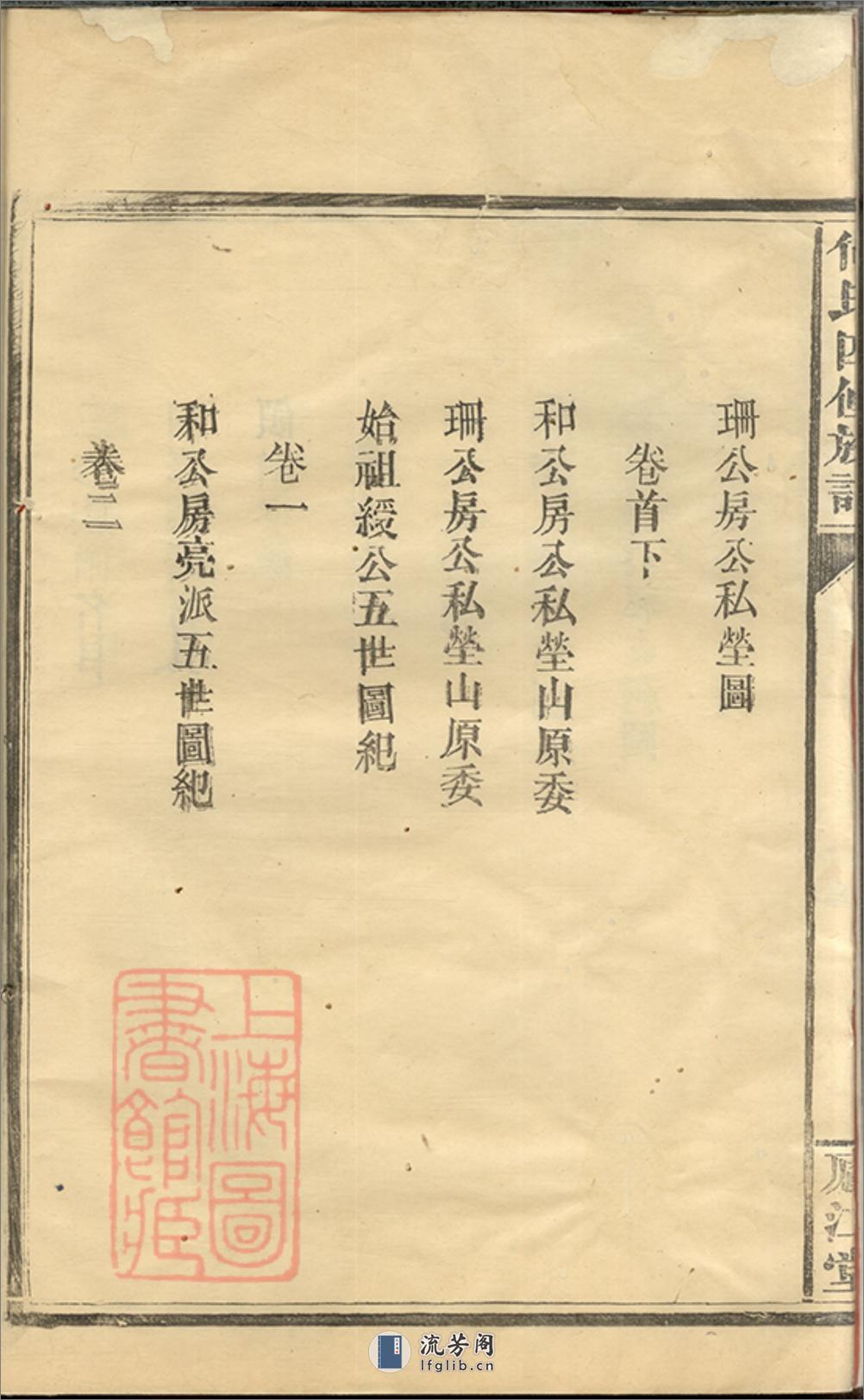 何氏四修族谱：十卷，首一卷：[湖南常德] - 第6页预览图