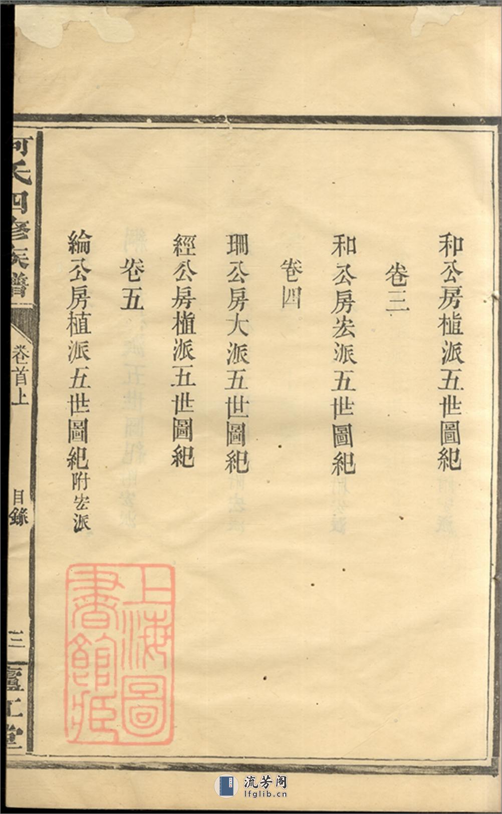 何氏四修族谱：十卷，首一卷：[湖南常德] - 第7页预览图