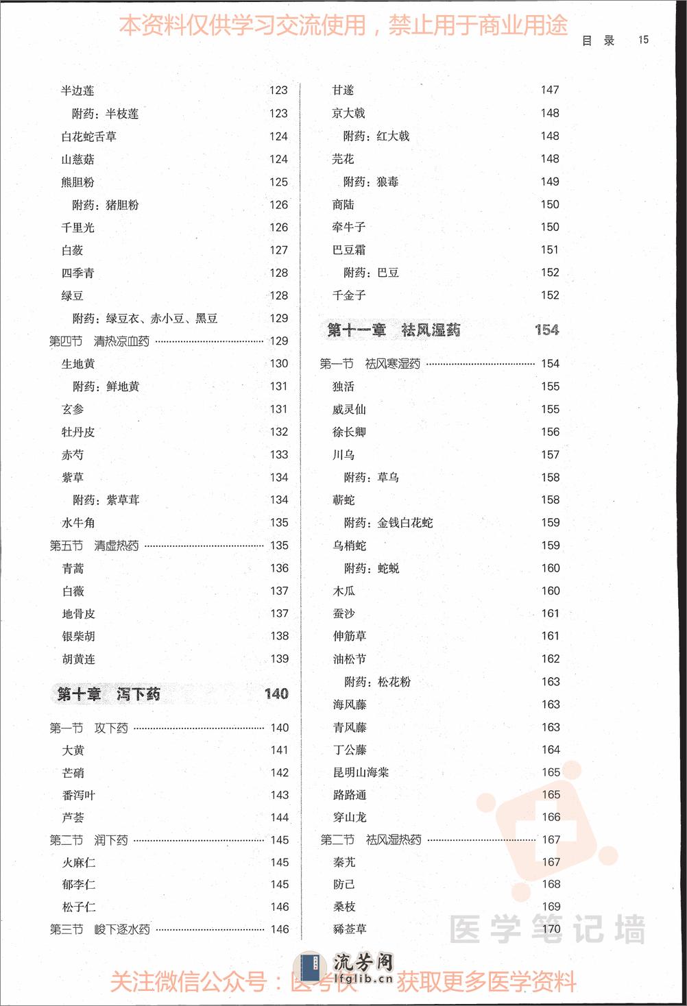 《中药学》--人卫--十三五教材｜第10版（黑白） - 第3页预览图