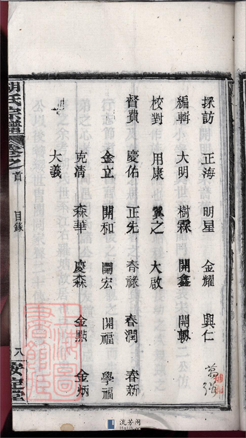 楚黃胡氏宗譜：九卷首一卷：[湖北紅安] - 第20页预览图