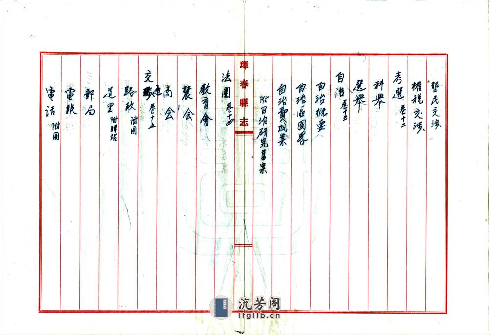 珲春县志（民国）卷00-10 - 第17页预览图