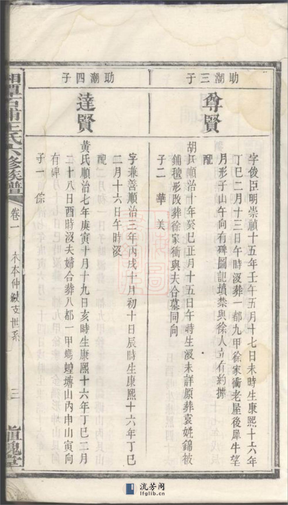 湘潭石浦王氏六修族谱 - 第6页预览图