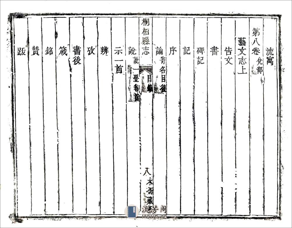 桐柏县志（乾隆） - 第9页预览图