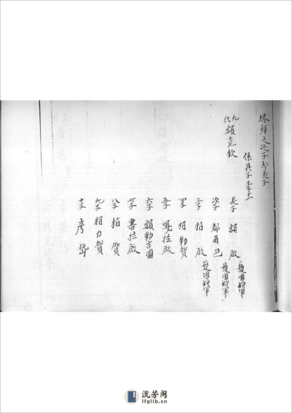 （玉牒）玉牒摘要 - 第10页预览图