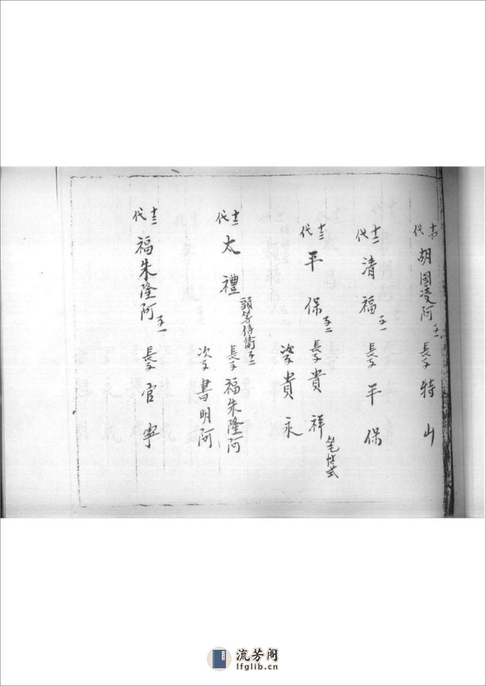 （玉牒）玉牒摘要 - 第18页预览图