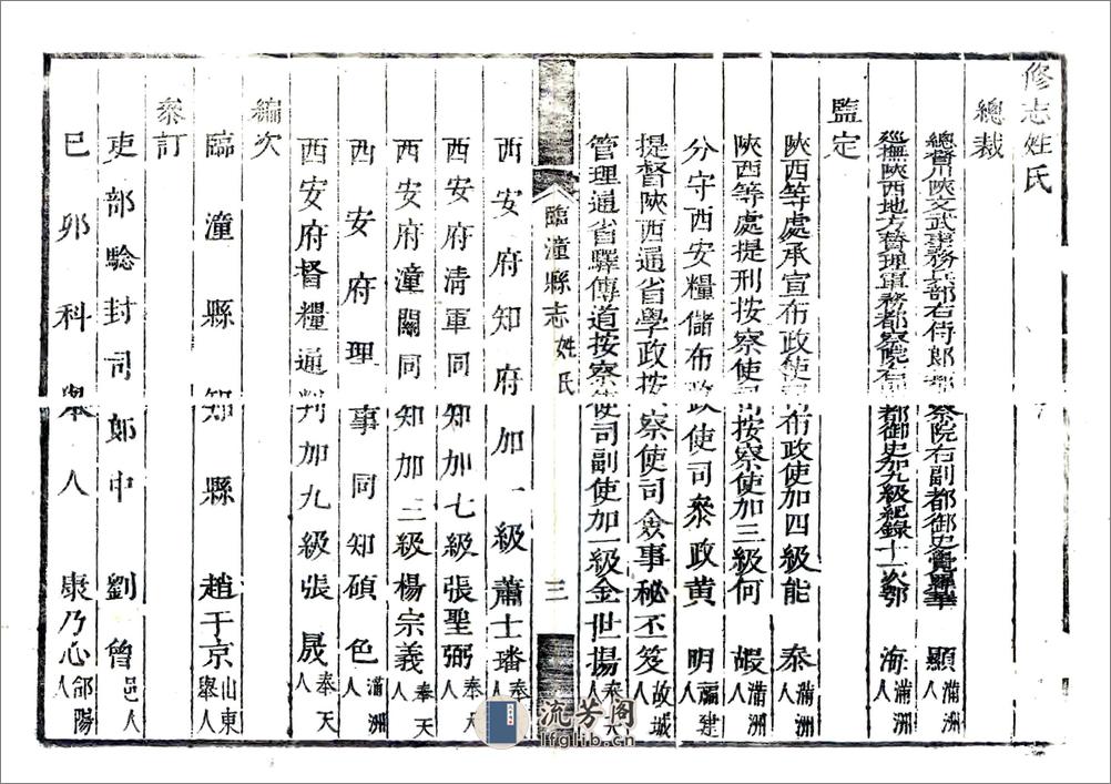 临潼县志（康熙） - 第4页预览图