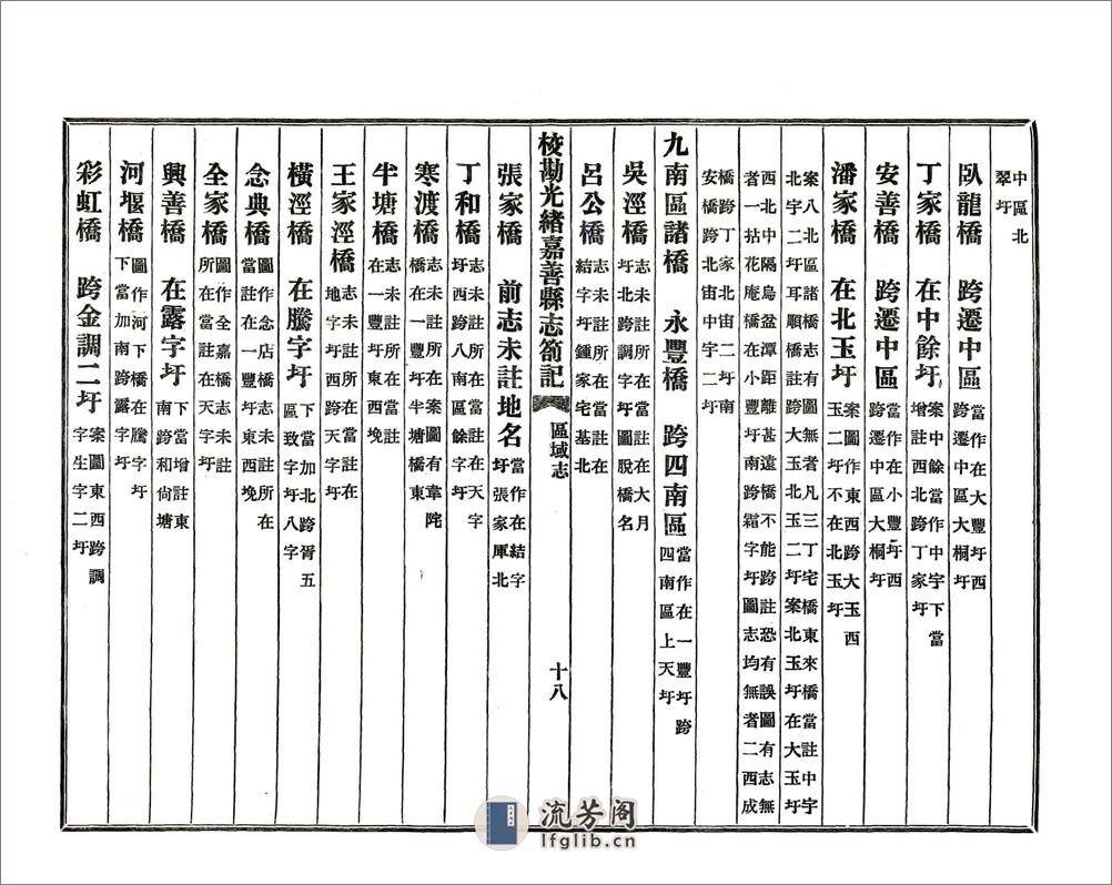 校勘光绪嘉善县志札记（民国） - 第19页预览图